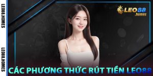 Các phương thức rút tiền Leo88