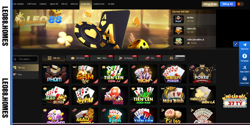 Giới thiệu về Game Bài Leo88